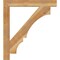 Ekena Millwork Balboa Block Rough Sawn Bracket, Western Red Cedar, 4"W x 34"D x 38"H BKT04X34X38BOA05RWR - alternate 4